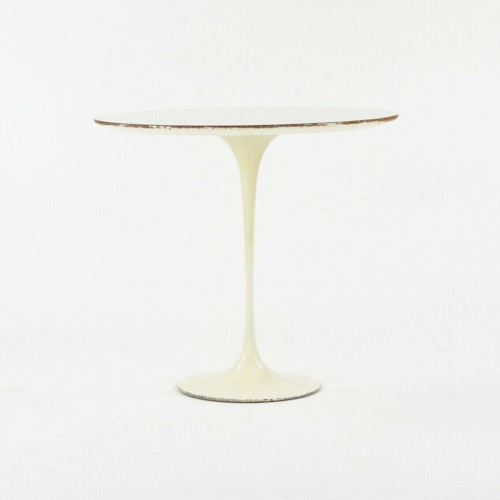 SOLD 1958 Eero Saarinen for Knoll Associates Oval Laminate Side Table 575 Madison Ave