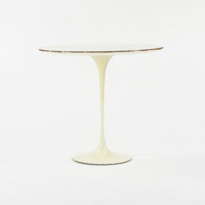 SOLD 1958 Eero Saarinen for Knoll Associates Oval Laminate Side Table 575 Madison Ave