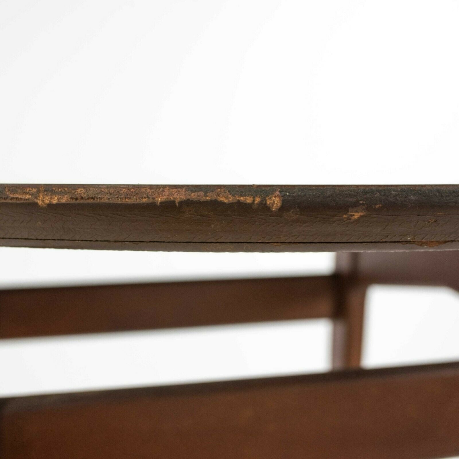 1960s Jens Risom Design Inc Walnut & Laminate End / Side Table