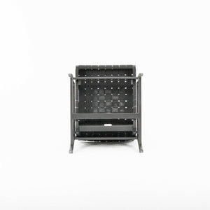 SOLD 2021 Jens Risom for Knoll Ebonized Maple & Black Cotton Lounge Chair with Arms