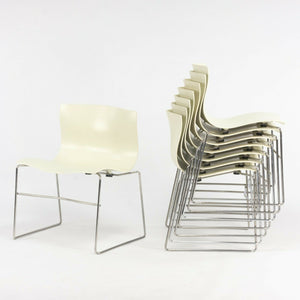 1992 Knoll Handkerchief Stacking Chairs by Massimo & Lella Vignelli 16x Avail