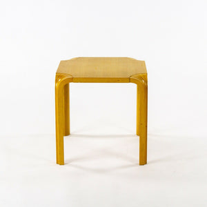 SOLD 1950s Alvar Aalto Square Fan Leg Side End Table Artek Finmar Finsven Finland