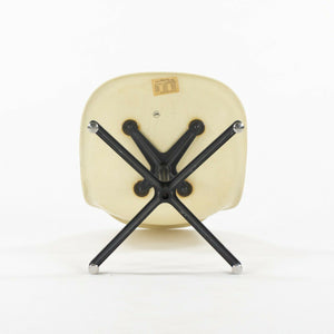 SOLD 1954 Herman Miller Eames PSC Side Shell Chair with Rare 671 Base and Ivory Shell