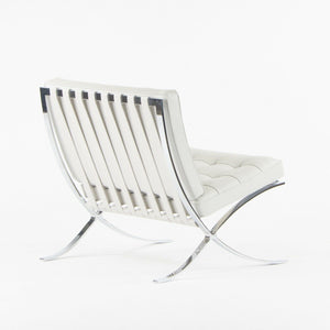 SOLD 2021 Mies van der Rohe Knoll Barcelona Chair in Acqua Puget Sound $8296 MSRP