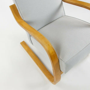 SOLD 1930s Pair Early Alvar Aalto Finmar 34 402 Lounge Chairs Artek New Upholstery