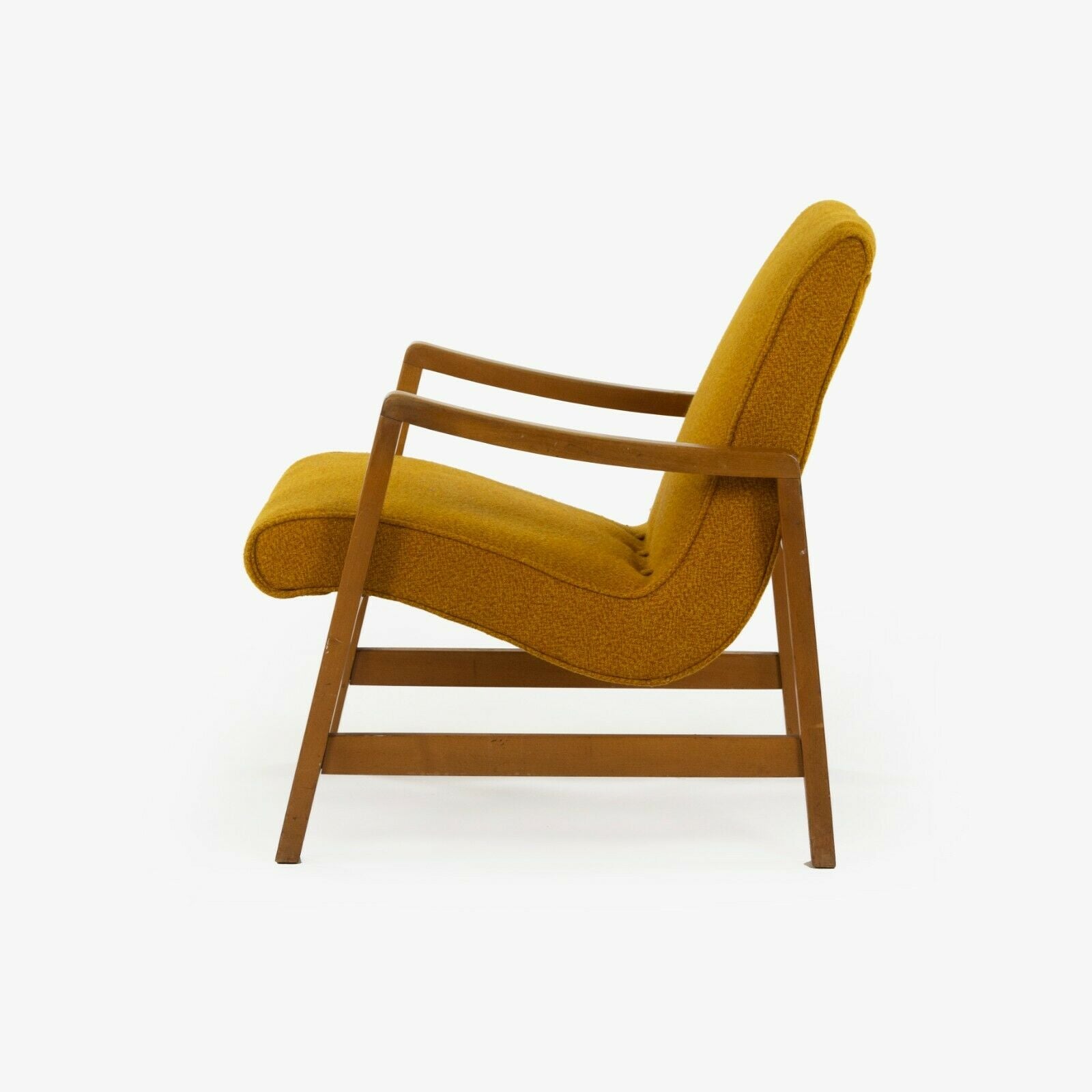 SOLD 1946 Jens Risom for Knoll Associates 652 Easy Lounge Arm Chair w/ Original Label