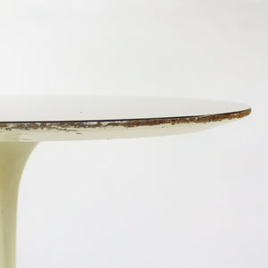 SOLD 1958 Eero Saarinen for Knoll Associates Oval Laminate Side Table 575 Madison Ave