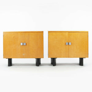 1948 Pair of Two-Door Cabinets by Eliel Saarinen & Swanson Johnson Furniture Co