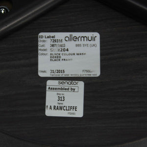 SOLD Pair of 2015 Allermuir Sunda 2 Black Side / End Tables by Allermuir Design