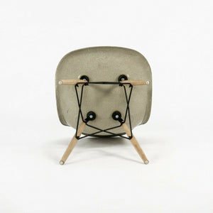 SOLD 2010s Eames Modernica Case Study Celery Fiberglass Side Shell Chair with Dowel Base