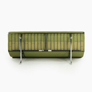 SOLD 2006 Herman Miller by Ray and Charles Eames Sofa Compact Green Fabric Upholstery