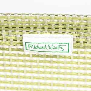 SOLD Prototype Richard Schultz 2002 Collection Stainless Bar Stool with Outdoor Mesh