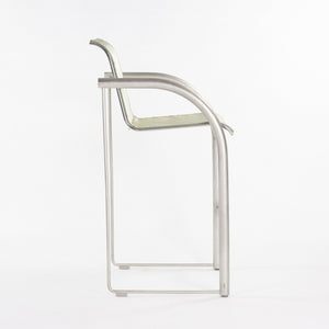 SOLD Prototype Richard Schultz 2002 Collection Stainless Bar Stool with Outdoor Mesh