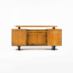SOLD 1940s Gilbert Rohde for Herman Miller Double Pedestal Vanity / Desk Refinished