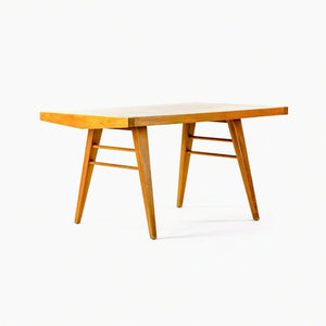 SOLD 1950s Birch Extension Dining Table similar to Knoll / Nakashima