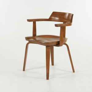 SOLD 1951 Set of 6 Vintage Walter Gropius W199 Dining Chairs by Thonet manufactured