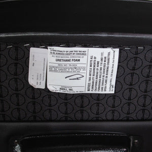 SOLD 2011 Eero Saarinen for Knoll Executive Desk Chair w/ Rolling Base Black Leather