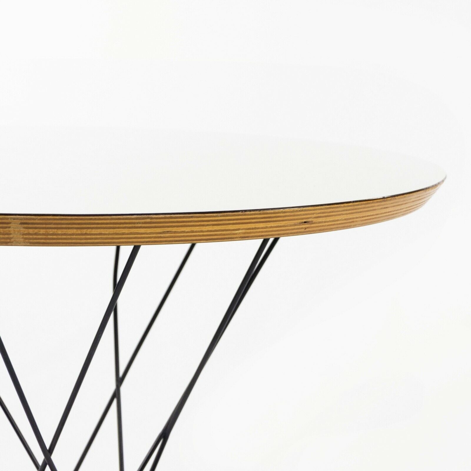 SOLD 1972 Pair of Isamu Noguchi for Knoll Associates Cyclone Childs / End Tables in White