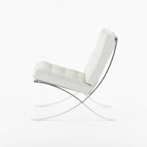 SOLD 2021 Mies van der Rohe Knoll Barcelona Chair in Acqua Puget Sound $8296 MSRP