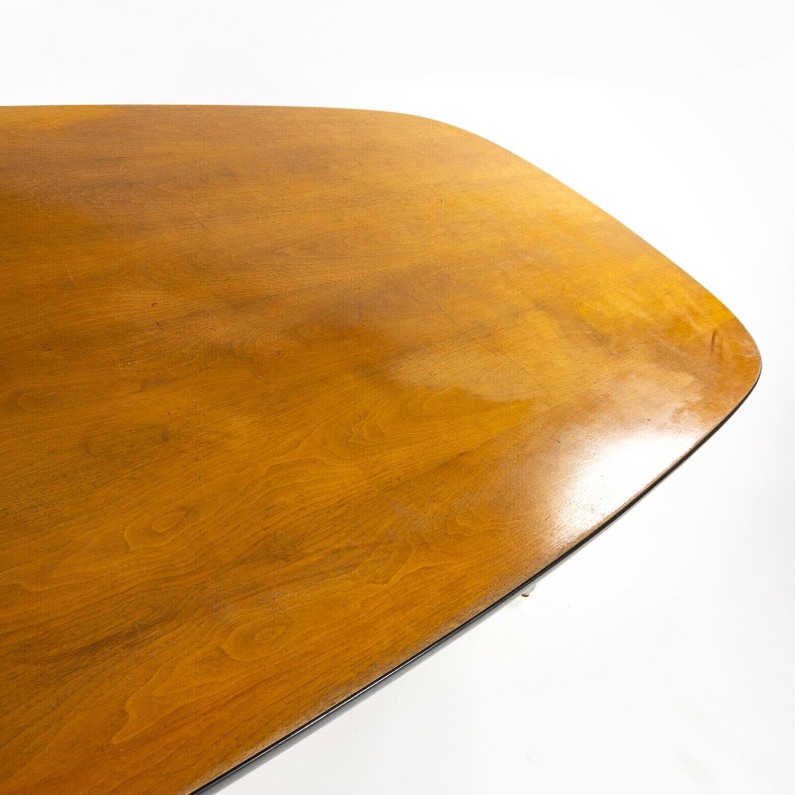 SOLD 1977 Vintage Eames Herman Miller ET153 Segmented Dining Conference Table Walnut