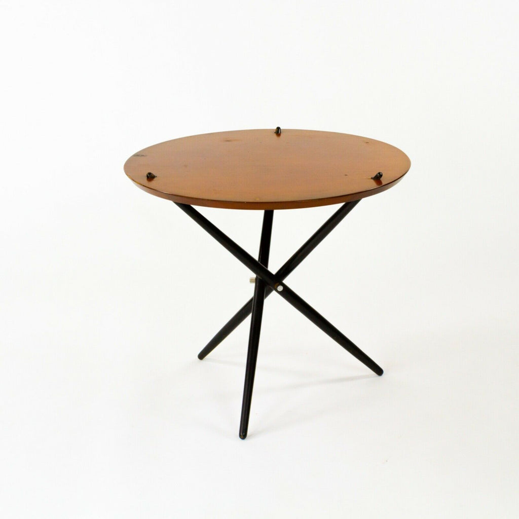 SOLD 1951 Hans Bellman Small Tripod Table for Knoll Associates No. 103 with 24 in Top