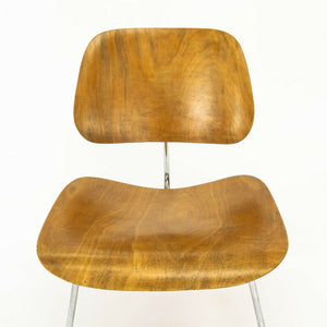 SOLD 1947 Rare Evans Plywood Herman Miller Eames LCM Lounge Chair Metal Legs in Birch