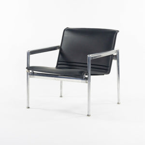 SOLD 1966 Collection Prototype Richard Schultz Polished Aluminum Leather Lounge Chair