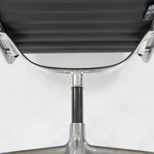 SOLD Herman Miller Eames Aluminum Group Management Armless Side / Desk Chair Black 4x Available