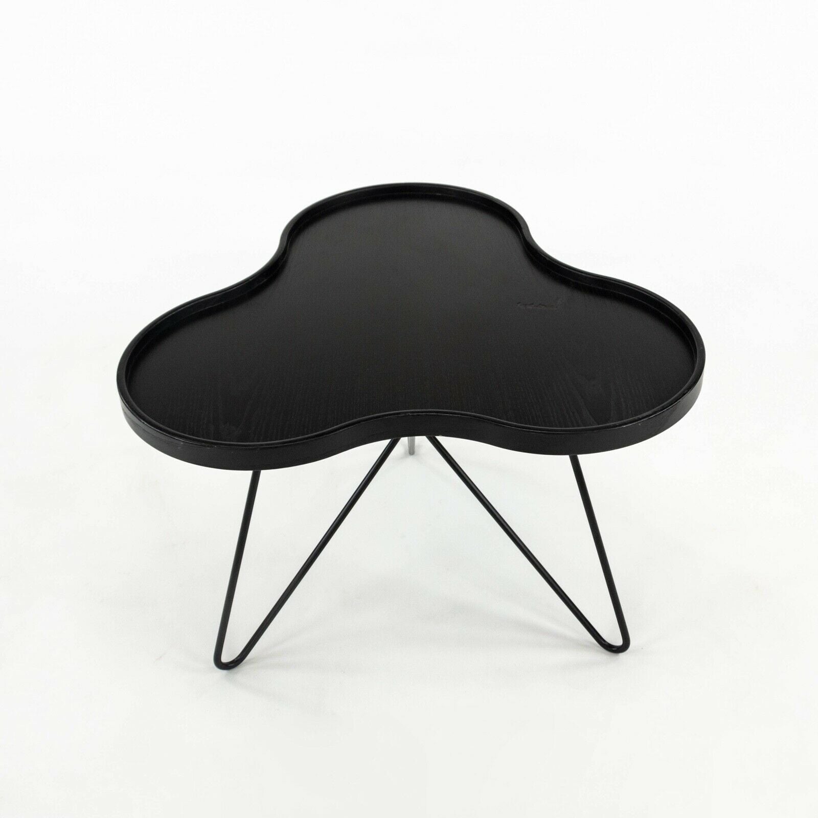 SOLD Flower Table by Christine Schwarzer for SWEDESE Wood Coffee / Side Table 66 cm