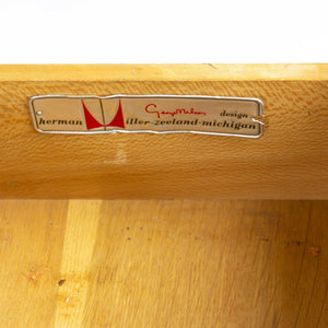 SOLD 1954 George Nelson Herman Miller 10-Drawer Thin Edge Dresser Cabinet