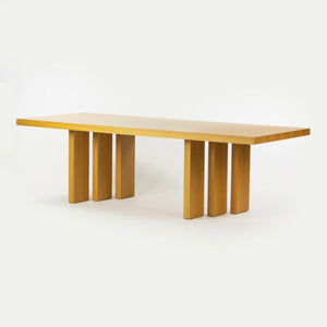 SOLD 2013 Poltrona Frau Italy 8ft Oak H_T Dining Table by Claudio Silvestrin Cassina
