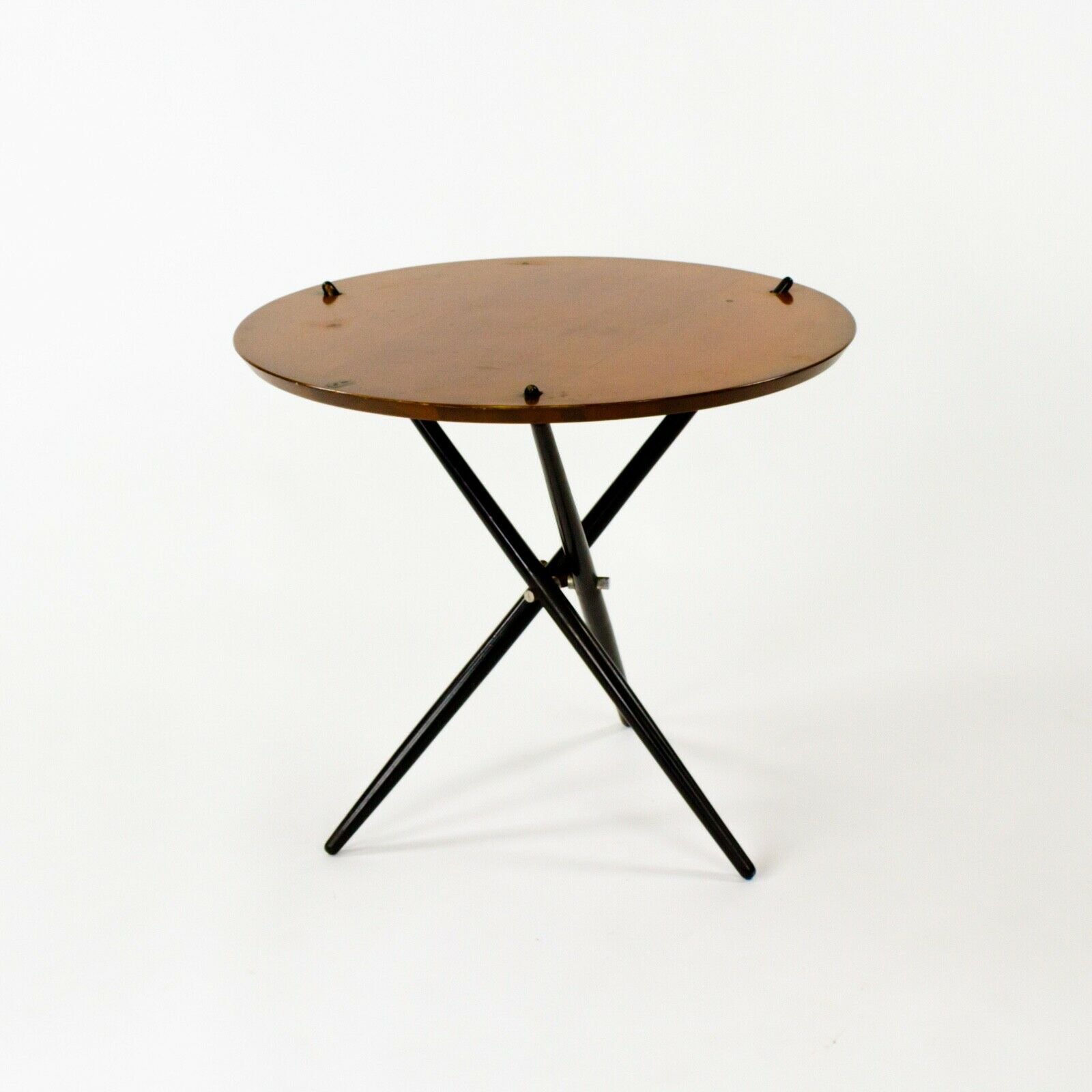 1951 Hans Bellman Small Tripod Table for Knoll Associates No. 103 with 24 in Top