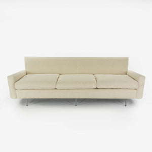 SOLD 1949 Florence Knoll Associates 26 BC Upholstered 3-Seater Sofa New Upholstery
