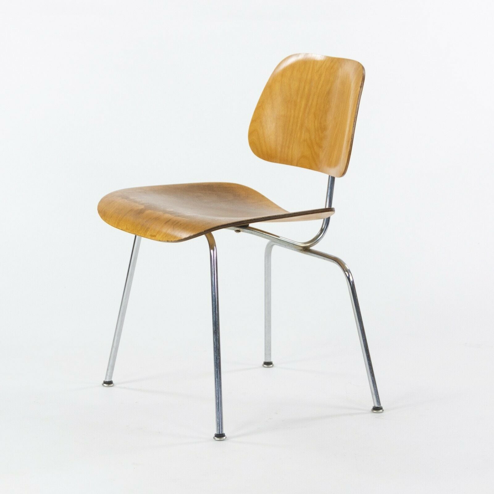 1948 Eames for Evans & Herman Miller Set of Six DCM Dining Chairs w/ Provenance