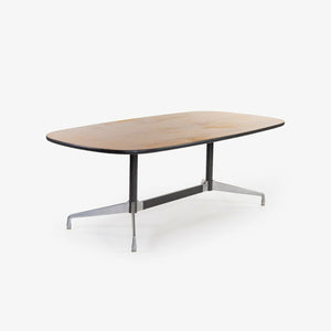 SOLD 1977 Vintage Eames Herman Miller ET153 Segmented Dining Conference Table Walnut