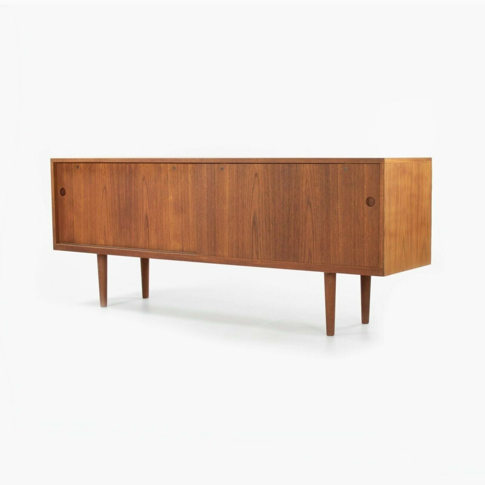 SOLD 1965 Hans J. Wegner Teak Credenza / Sideboard Cabinet by RY Mobler of Denmark