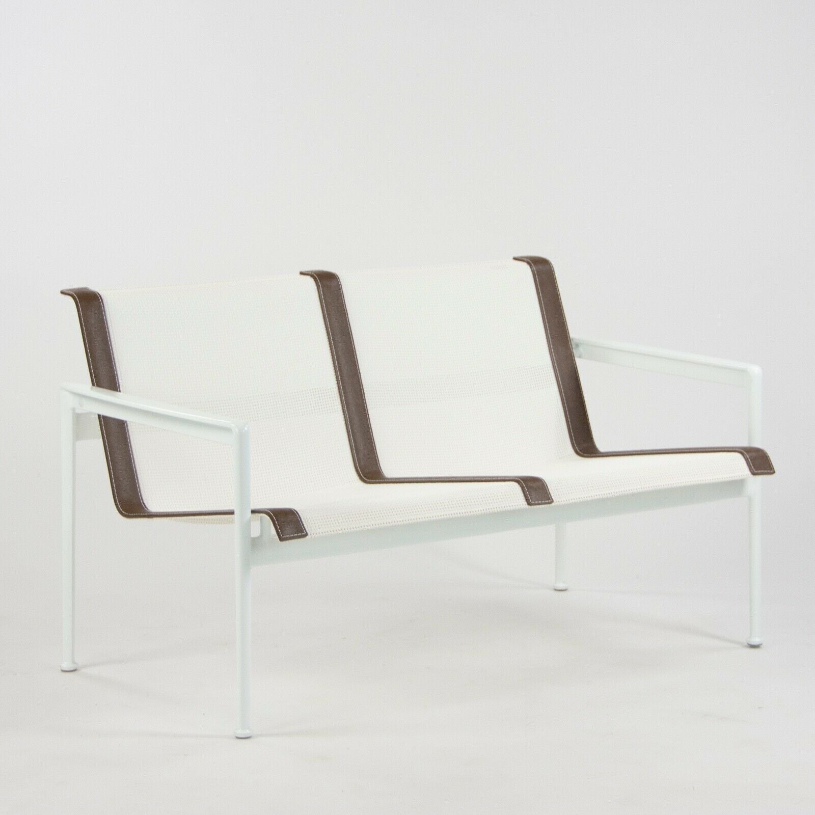 SOLD 2019 Richard Schultz for Knoll 1966 Series Two Seat Loveseat Lounge Chair w Arms