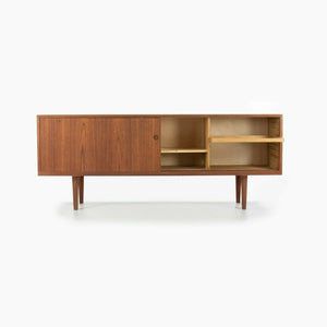 SOLD 1965 Hans J. Wegner Teak Credenza / Sideboard Cabinet by RY Mobler of Denmark