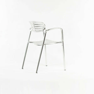 SOLD 2000s Jorge Pensi for Knoll and AMAT 3 Toledo Aluminum Outdoor Stacking Chairs