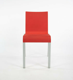 2010s Vitra .03 Stacking Chairs by Maarten Van Severen in Red