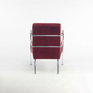 Pair of Gunilla Allard for Lammhults Cinema Chairs in Pierre Frey Velvet/Cotton