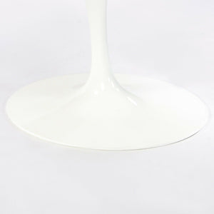 SOLD Eero Saarinen for Knoll 96 inch Tulip Ebonized Oak White Dining Conference Table