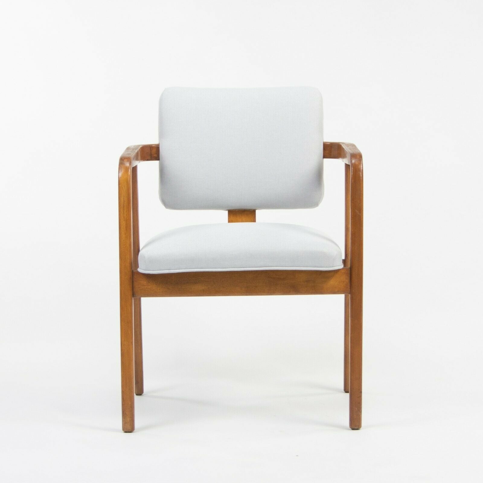 SOLD 1950s George Nelson Herman Miller Pull-Up Dining Chairs w/ New Upholstery 4 pcs