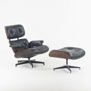 SOLD 1970s Herman Miller Eames Lounge Chair and Ottoman 670 671 Rosewood Leather