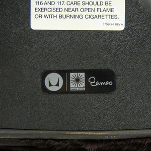 SOLD 2010 Herman Miller Eames Time Life Executive Desk Chair with Hair On Black Pony Hide