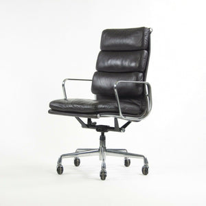 SOLD 1996 Eggplant Eames Herman Miller High Back Soft Pad Aluminum Group Chair