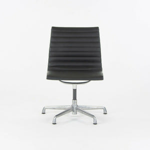 SOLD Herman Miller Eames Aluminum Group Management Armless Side / Desk Chair Black 4x Available