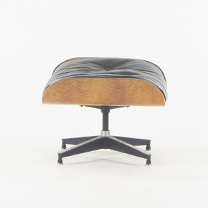 SOLD 1956 Holy Grail Herman Miller Eames Lounge Chair and Swivel Ottoman Boot Glides