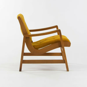 SOLD 1946 Jens Risom for Knoll Associates 652U Easy Lounge Armchair w Original Label