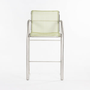 Prototype Richard Schultz 2002 Collection Stainless Bar Stool with Outdoor Mesh
